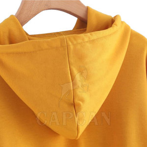 เสื้อฮู้ดถักผ้าฝ้าย 100% แขนยาว สีสันตามสั่ง พร้อมโลโก้ด้านหน้า รุ่นขายดีสำหรับผู้หญิงจาก Capcon Sport - Product Image 4
