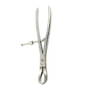 Pinzas de Reducción para Fijación Ósea de 24 cm con Bloqueo, Instrumentos Quirúrgicos Ortopédicos, Pinza de Fijación Ósea de SurgiRight - Product Image 6