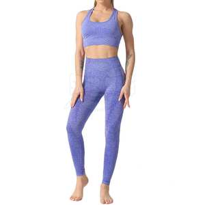 Ropa de moda Conjunto de yoga para mujer Ropa de calle En stock Conjunto de yoga para mujer Nuevo diseño Conjunto de yoga para mujer - Product Image 5