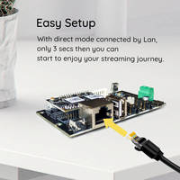 Carte de streaming audio HiFi compacte Up2Stream Pro V3 WiFi 5.0