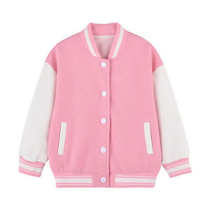 แจ็กเก็ตหนังขนแกะสไตล์เท่ๆสำหรับผู้ชายแจ็กเก็ตเบสบอลทรงหลวมสำหรับฤดูหนาวออกแบบได้ตามที่ต้องการ - Product Image 1