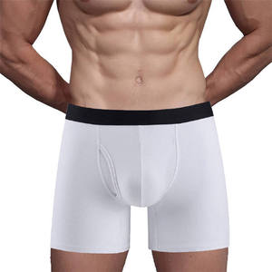Custom Waistband Logo Solid <b>Men</b> <b>Boxer</b> Underwear Nylon Made <b>Bamboo</b> Cotton <b>Mens</b> Briefs <b>Boxers</b> for <b>Men</b> 2026 - Product Image 1