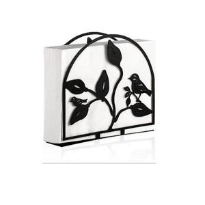 Porte-serviettes en fer au design magnifique, qualité supérieure, couleur noire, porte-papier de soie pour fournisseur en gros - Product Image 4