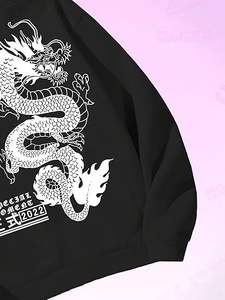 Sudaderas con capucha de gran tamaño de alta calidad con hombros caídos, Sudadera con capucha holgada de peso pesado, ropa de calle, logotipo personalizado, bordado, estampado de hojaldre, venta al por mayor - Product Image 3