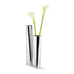 Vase à fleurs moderne en métal orange de taille personnalisée Logo le plus vendu décoration de mariage de jardin tendance conception en fer fait à la main - Product Image 4
