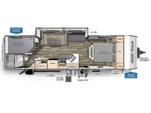 Camping-car 2026 d'occasion Forest River Grey Wolf 26DBH - Product Image 6