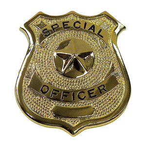 Insignia de Hombro Rectangular de Metal Estilo JPJ con Grabado en Latón Personalizado y Diseño 3D - Product Image 3