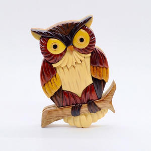 DIY carpintería plaga colgante de pared decoración imán de nevera de madera para Decoración de cocina de suministros vietnamitas - Product Image 1