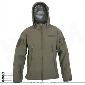 Chaqueta Softshell Unisex de Talla Grande Personalizada, Ropa Tecnológica de Invierno, Parche de Corazón Bordado, Impermeable, Cortavientos y Transpirable - Product Image 3