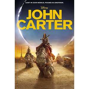 Affiche murale moderne de John Carter : Perdu dans notre monde, trouvé dans un autre - Product Image 1