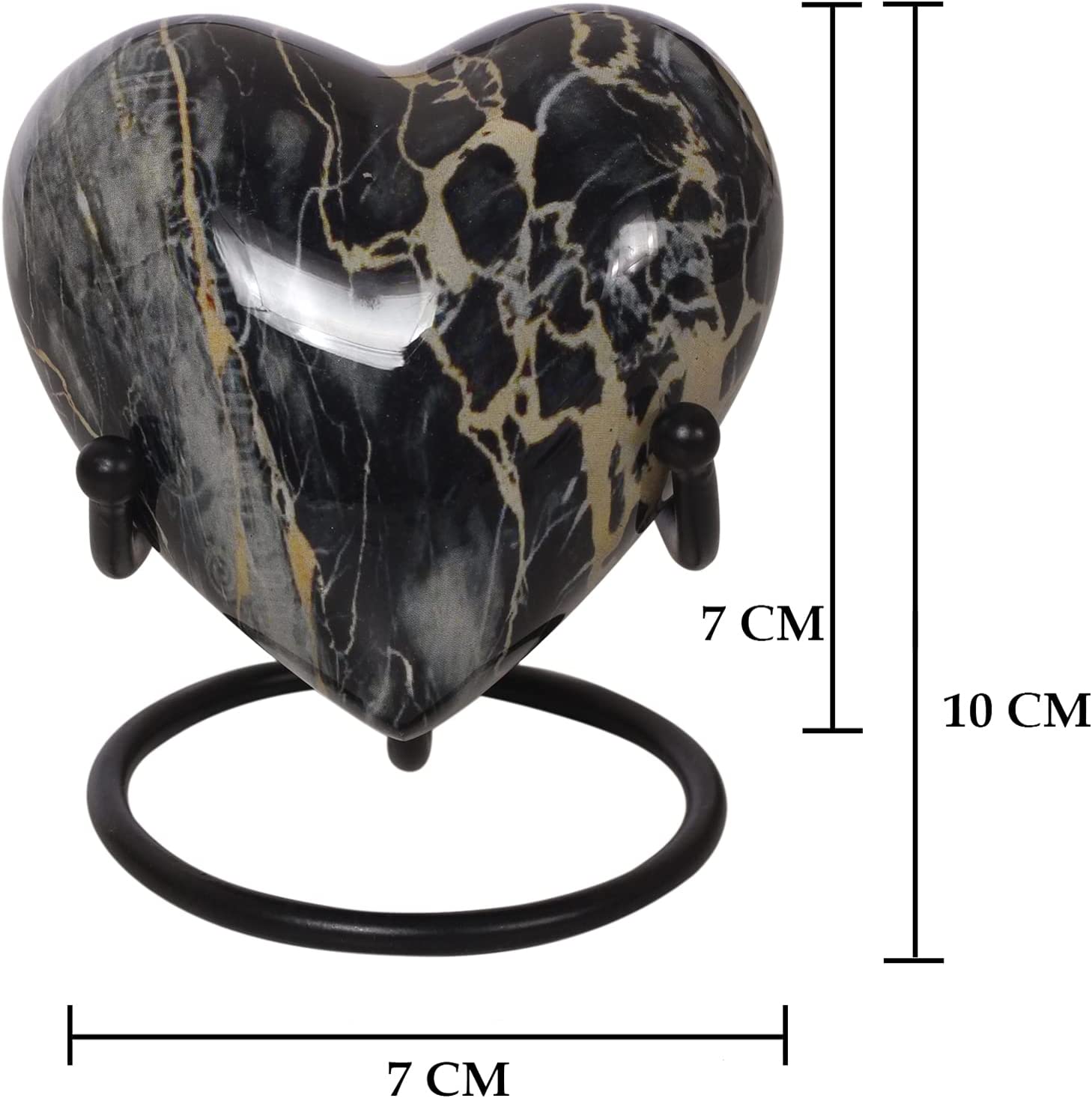 Black and Yellow marble