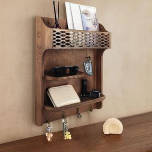 Porte-clés en bois multifonction très demandé pour une utilisation en intérieur, adapté aux clés, aux lunettes de soleil et aux petits objets essentiels pour l'exportation - Product Image 1