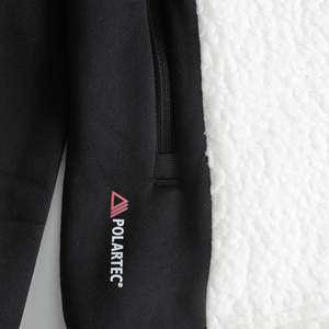 เสื้อแจ็คเก็ตไฮบริด FC Real Bristol Polartec Boa Fleece กันน้ำ แบบกลับด้านได้ ซิปเคลือบผิว สำหรับฤดูหนาว สไตล์สปอร์ต ดีไซน์ปักลาย - Product Image 3