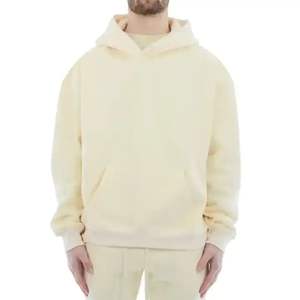 Latest Design Unisex Heavyweight Oversized Blank Hoody High Quality Flared Custom Men <b>Hoodies</b> and Sweat Pants Set Made in Pakis - Product Image 1