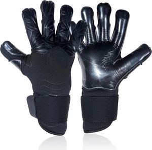 Latest Design Professional Outdoor Football Goalkeeper <b>Gloves</b> 4mm <b>Latex</b> Thickened Full Finger Waterproof Adjustable Wrist Strap - Product Image 1