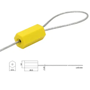 Joint réglable de fil de joint de câble de conteneur de haute sécurité pour le camion