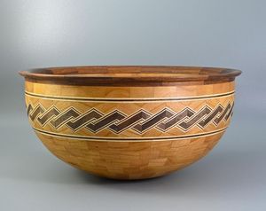 Bol à pâte en bois CASUAL PARFAIT POLYVALENT ARTISANAT Fait à la main pour fruits ou salades Vintage Ferme rustique de haute qualité - Product Image 6