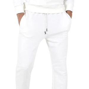 Gym Sweatsuit Sport Jacket Set Casual Men Jogging Suit tracksuit for man, 100% cotton - Product Image 5