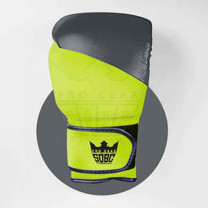 Nouveauté Gants de boxe MMA en cuir Matériel durable Évacuation de l'humidité Fermeture à scratch Personnalisable Gants d'entraînement - Product Image 6