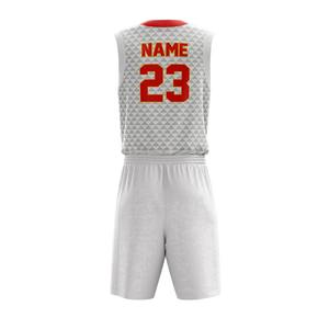 New Design <b>Basketball</b> Uniforms Hot Selling <b>Basketball</b> Wear <b>Kids</b> Quick Dry 100% Polyester <b>Basketball</b> Uniform - Product Image 5