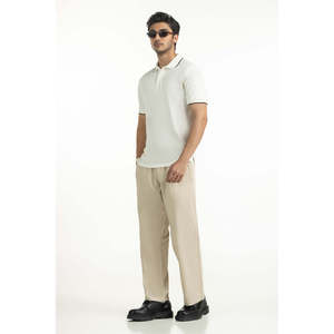 Polo brodé coupe classique, technique, de haute qualité, en Spandex respirant, infroissable, options coupe ajustée ou ample, couleur unie - Product Image 4