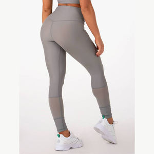 Legging de yoga femmes pantalons longs de haute qualité Leggings de gymnastique grande taille avec compression et emballage personnalisé en maille transparente - Product Image 3