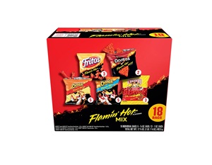Caja de Surtido de Snacks Picantes Flamin' Hot de Frito-Lay, 18 Unidades - Product Image 1