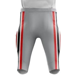 Ensemble Maillot et Pantalon de Football Américain Blanc et Rouge Personnalisable – Tenue de Sport Respirante Haute Performance pour Équipe – Fabricant OEM - Product Image 6