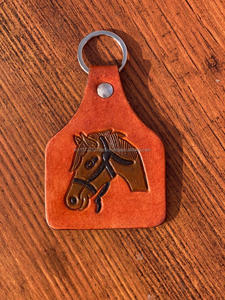 Hand Carved Tooled Leather <b>Key</b> Chains Cute Exotic Shape Leather <b>Key</b> Rings Tooled Leather Accessories Cute <b>Key</b> Chains for Unisex - Product Image 5