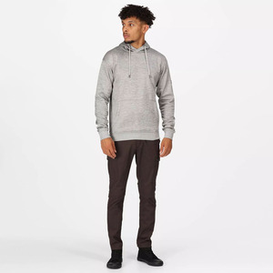 2023 hiver arrivée hommes gris couleur Polyester coton mélange 300 GSM pull à capuche à vendre hommes basique sweats à capuche - Product Image 3