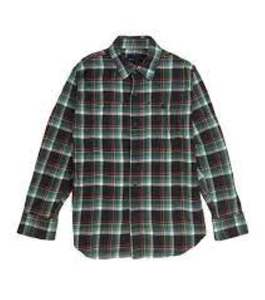 Camisa de franela a cuadros de algodón con estampado 2024 personalizado de manga larga para hombre, cuello levantado, antiarrugas, informal, transpirable, de otoño, oferta - Product Image 2