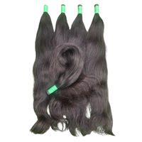 Extensiones de Cabello Humano Virgen Remy Natural de Indonesia de Primera Calidad, Sin Enredos, Alineadas con la Cutícula, Lisas, de 8 a 30 Pulgadas