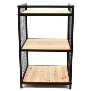 Metal <b>Solid</b> <b>Wood</b> Storage <b>Shelving</b> Rack Fancy Bulk Quantity Made in India for Home Hotels and Restaurant Kitchen Living Room 2023 - Product Image 2