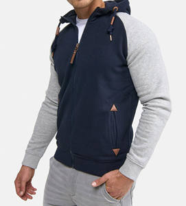 OEM haute qualité 500gsm pull à capuche lourd sweat à capuche en éponge française sweats à capuche à épaules tombantes sans ficelles sweats à capuche lourds et surdimensionnés pour hommes - Product Image 4
