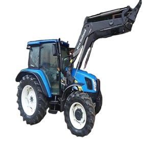 80HP 4X4WD สำหรับรถแทรกเตอร์ T5ล้อพร้อมตัวโหลดเครื่องยนต์ yunnei และอุปกรณ์การเกษตร - Product Image 1