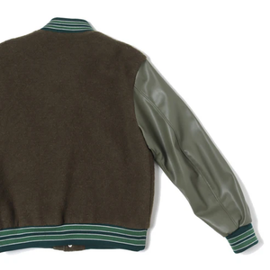 Personnalisable Haute Qualité Plus La Taille Collège Varsity Vestes pour Hommes Hiver Laine Tissu Letterman Bomber Hip Hop Style Stand Your - Product Image 2