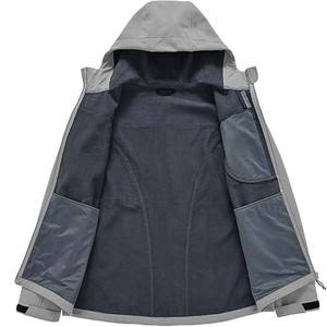 Nouvelle veste Softshell design personnalisé vêtements de travail d'hiver veste coupe-vent imperméable doublée de polaire à fermeture éclair pour hommes - Product Image 4