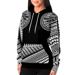 Sweats à capuche surdimensionnés personnalisés pour femmes, sublimation 100% coton, teinture épaisse, impression par sublimation, hiver, polaire brodée sur le devant - Product Image 5