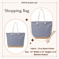 Sac fourre-tout en tissu de coton écologique de haute qualité 360 GSM avec logo personnalisable, 17x15 pouces, expédition immédiate, poignée en corde de coton