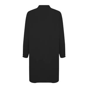 Tunique noire basique lavable à taille naturelle - Product Image 3