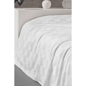 Couvre-lit matelassé en coton à imprimé floral de la série Varol Anemon pour hôtel, disponible en tailles Twin, Queen, King – Personnalisable - Product Image 1