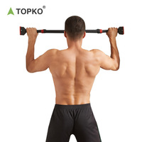 TOPKO Porte en tuyau d'acier de haute qualité Barre horizontale Exercice à domicile Équipement de fitness Porte épaissie Barre horizontale