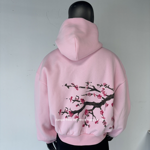 Sudadera HD2710 Personalizada, 100% Algodón, Corte Regular, Color Sólido, Ecológica, para Hombre, Rosa, Impresión por Sublimación, Unisex, Felpa - Product Image 4