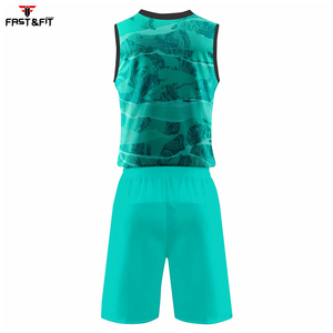 เครื่องแบบบาสเก็ตบอลพิมพ์ซับลิเมชันระบายอากาศได้ดีโลโก้ตามสั่งแบบใหม่ - Product Image 2