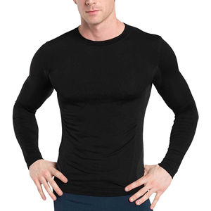 Anti-wrinkle, 100% Cotton <b>Men's</b> T-shirt Streetwear 240 Gsm Drop Shoulder T-Shirts Custom Blank <b>Mens</b> <b>Long</b> <b>Sleeve</b> <b>Tshirt</b> - Product Image 2