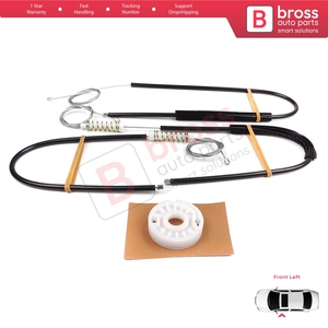 ชุดซ่อมกระจกหน้าต่าง BWR5131ชุดซ่อมด้านหน้าซ้ายสำหรับ A8 S8 Quattro MK2 D3 4E 4E2 4E8 2002-2010 4E0837461B - Product Image 3