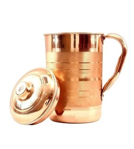 Logo personnalisé cruche de luxe en cuivre 2,2 L étanche sans BPA lave-vaisselle cruche d'eau pour les cadeaux d'affaires - Product Image 6