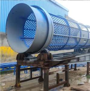 เครื่องคัดแยกแบบถังหมุนอัตโนมัติ FRMSWP ทนทาน ขายดี รองรับแรงดันไฟฟ้า 440V/220V ความจุ 1200 ตันต่อวัน สำหรับสายการคัดแยกขยะเปียกประจำวัน - Product Image 2