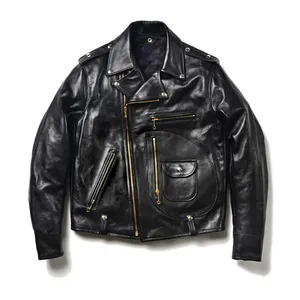 Vintage Best Price Customized smooth monochrome waterproof TYPE A-2 flight leather jacket fashion slim fit made in Pakistan