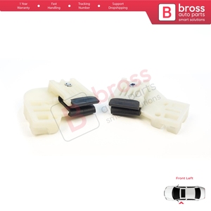 คลิปซ่อมชุดมอเตอร์กระจกหน้าต่าง BWR176+BWR177 ด้านหน้าซ้าย L1+L2 สำหรับรถโปโล MK4 6Q 9A 9N 9N3 9A4 4/5 ประตู แฮทช์แบค ซีดาน 6Q4837461 - Product Image 4